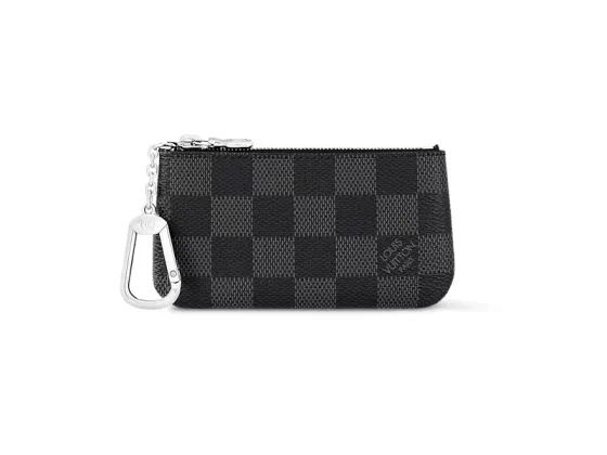 Louis Vuitton Key Pouch (Damier Graphite)